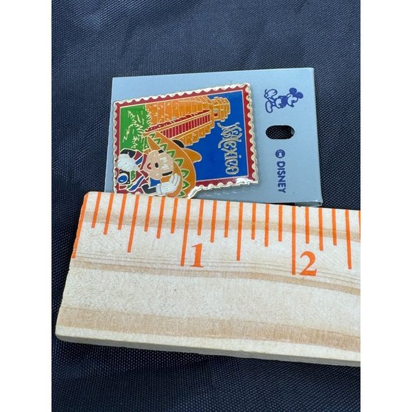 Epcot 15th Anniversary Stamp Series Disney Pin Mexico‎ Mickey - Picture 2 of 6